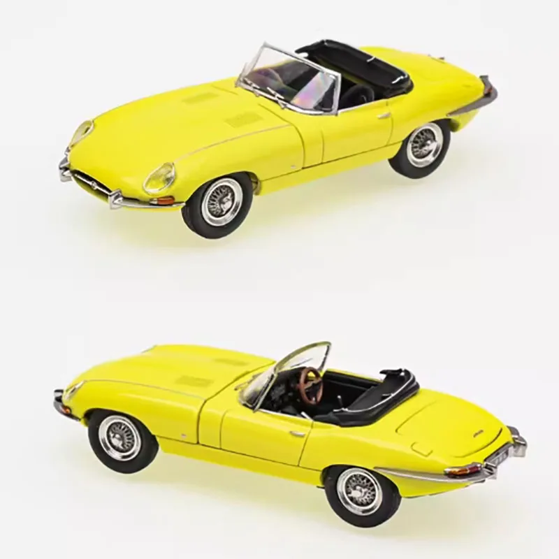 GFCC 1:64 Scale 1961 Jaguar E-Type Open Car Alloy Simulation Car