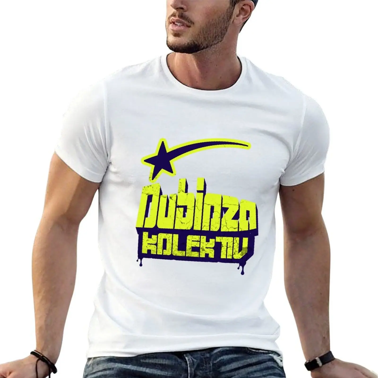 

Dubioza Kolektiv star T-Shirt man t shirt cotton man t shirt designer t shirt personalised T-Shirt