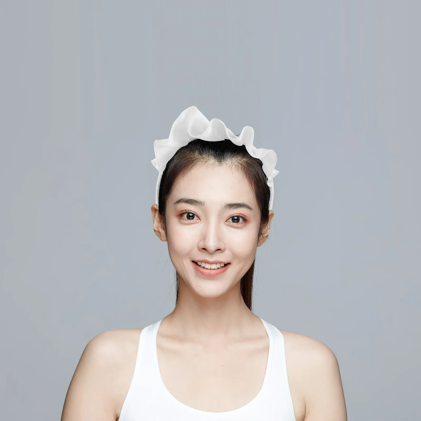 الأبيض خادمة عقال النمط الياباني لينة تكدرت لوليتا هيربيسي تأثيري زي حفلة أغطية الرأس المألوف خادمة التبعي #6