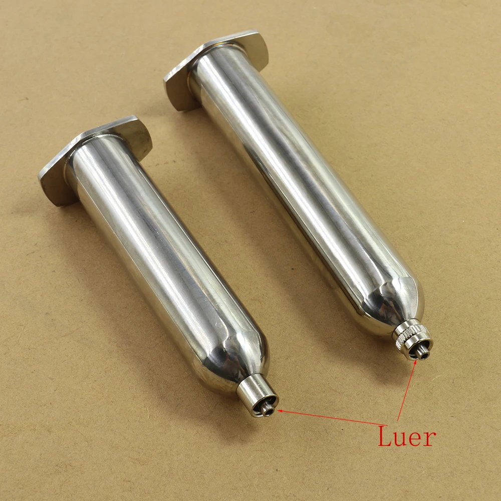 Kleber-Dosierfässer im japanischen Stil, Edelstahl-Industriespritze 30 cc, 50 cc – Detail 2