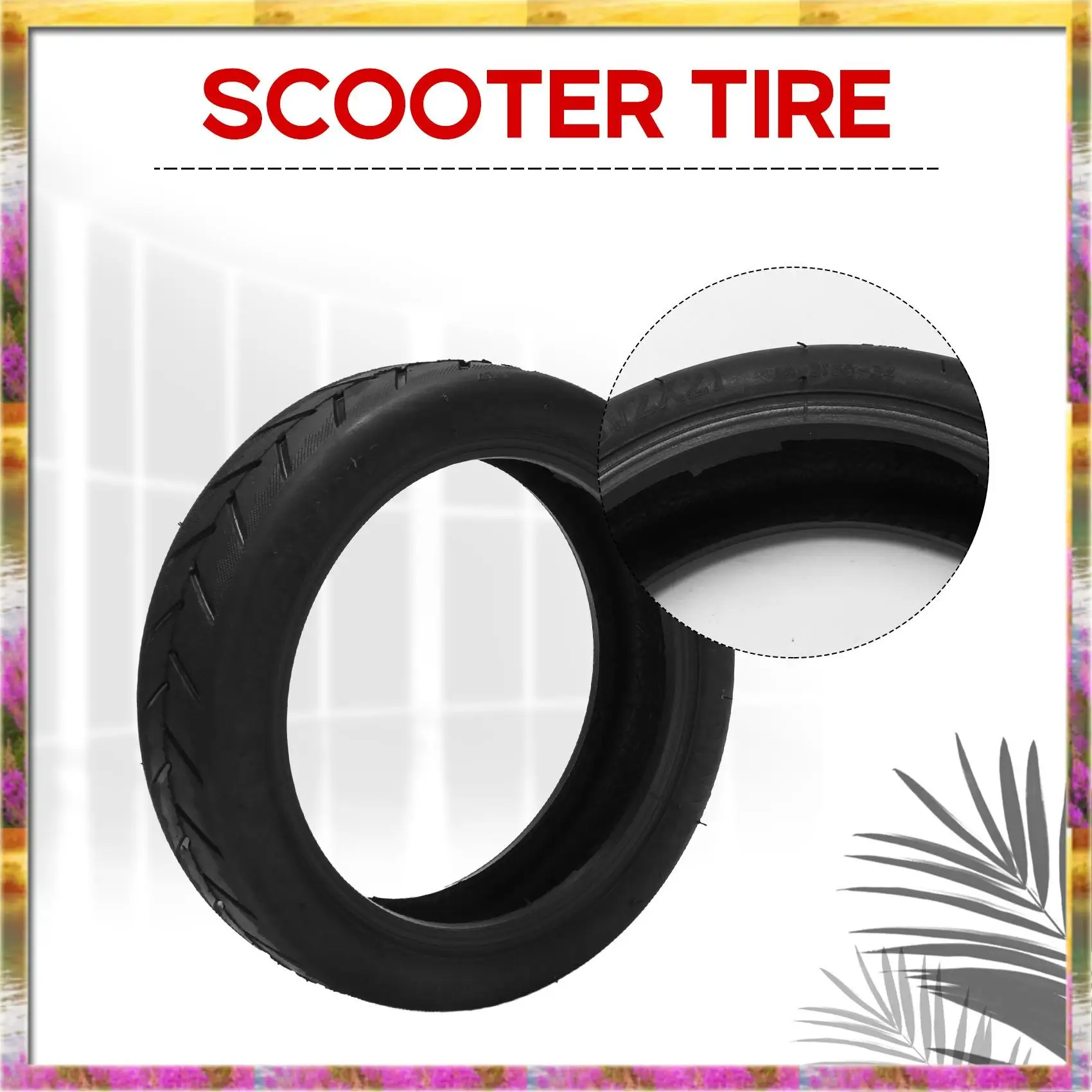 

Бюджетная бескамерная шина 8,5 дюймов (8 1/2X2) с воздушным клапаном для электросамоката Xiaomi M365, улучшенная версия внешней покрышки 50/75-6.1