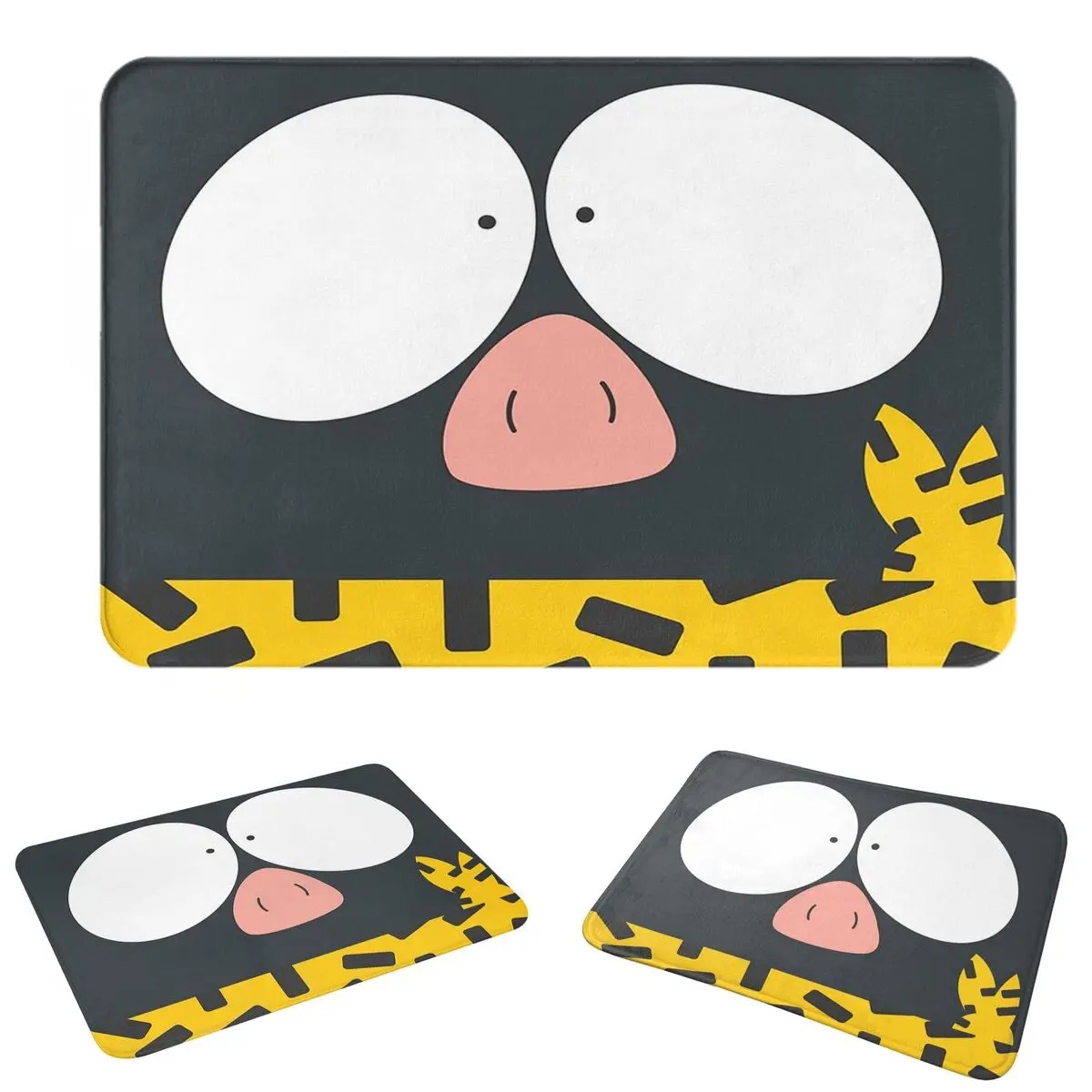 P Chan Ranma 1/2 Doormat Sand Scraping Carpet Rug Kitchen Entrance Home Floor Mat for Bathroom Footpad Mats