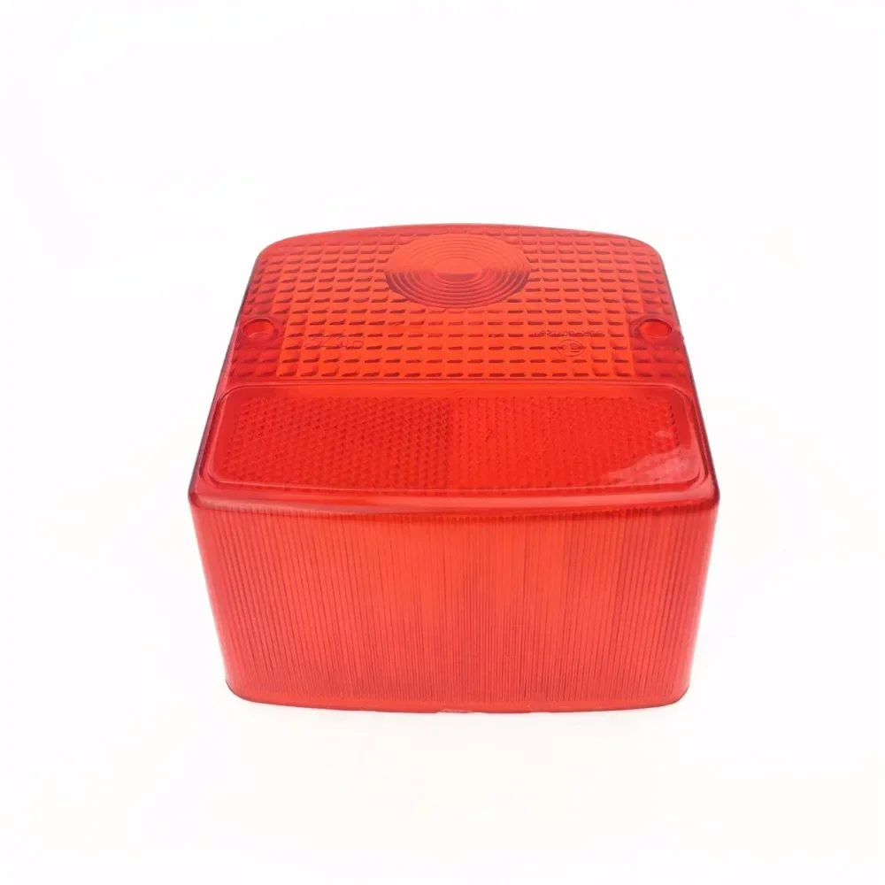 -For GN125 Motorcycle Accessories Motorcycle Rear Light Shell Red Transparent Shell Accessories
