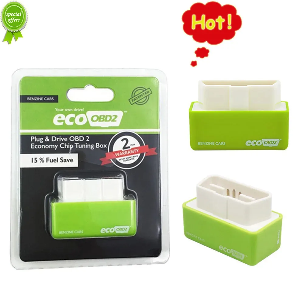 

ECO Nitro EcoOBD2 Nitro 15% Fuel Save More Power Chip Tuning Box Nitro OBD2 Eco OBD2 For Diesel Benzine Gasoline Car Plug&Driver