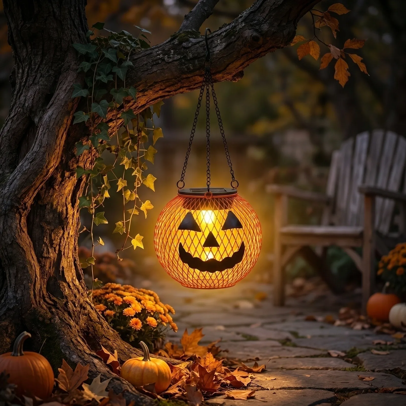 Outdoor Lighting Art - Luci solari da esterno a forma