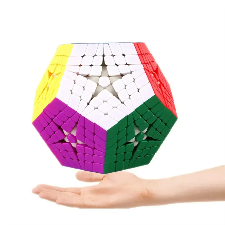 SENGSO Megaminx المكعب السحري 6x6 بدون ملصقات Cubo Magico المهنية سرعة لغز هدايا عيد الميلاد ألعاب متململة #5