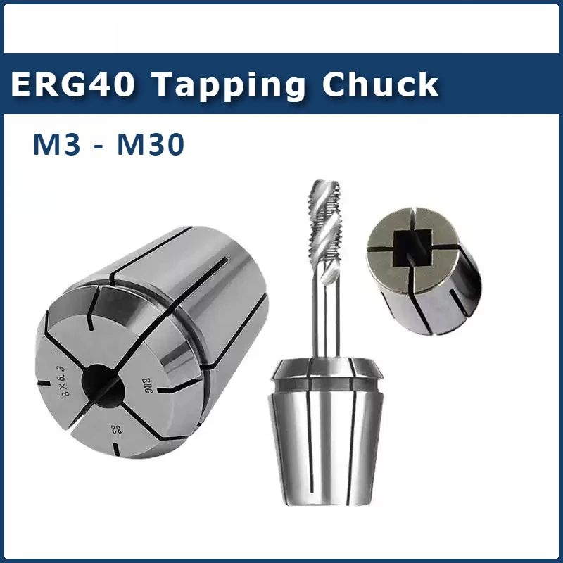 Japanese standard ERG tap chuck machining center special thread tapping tube clamp erg40 tapping chuck