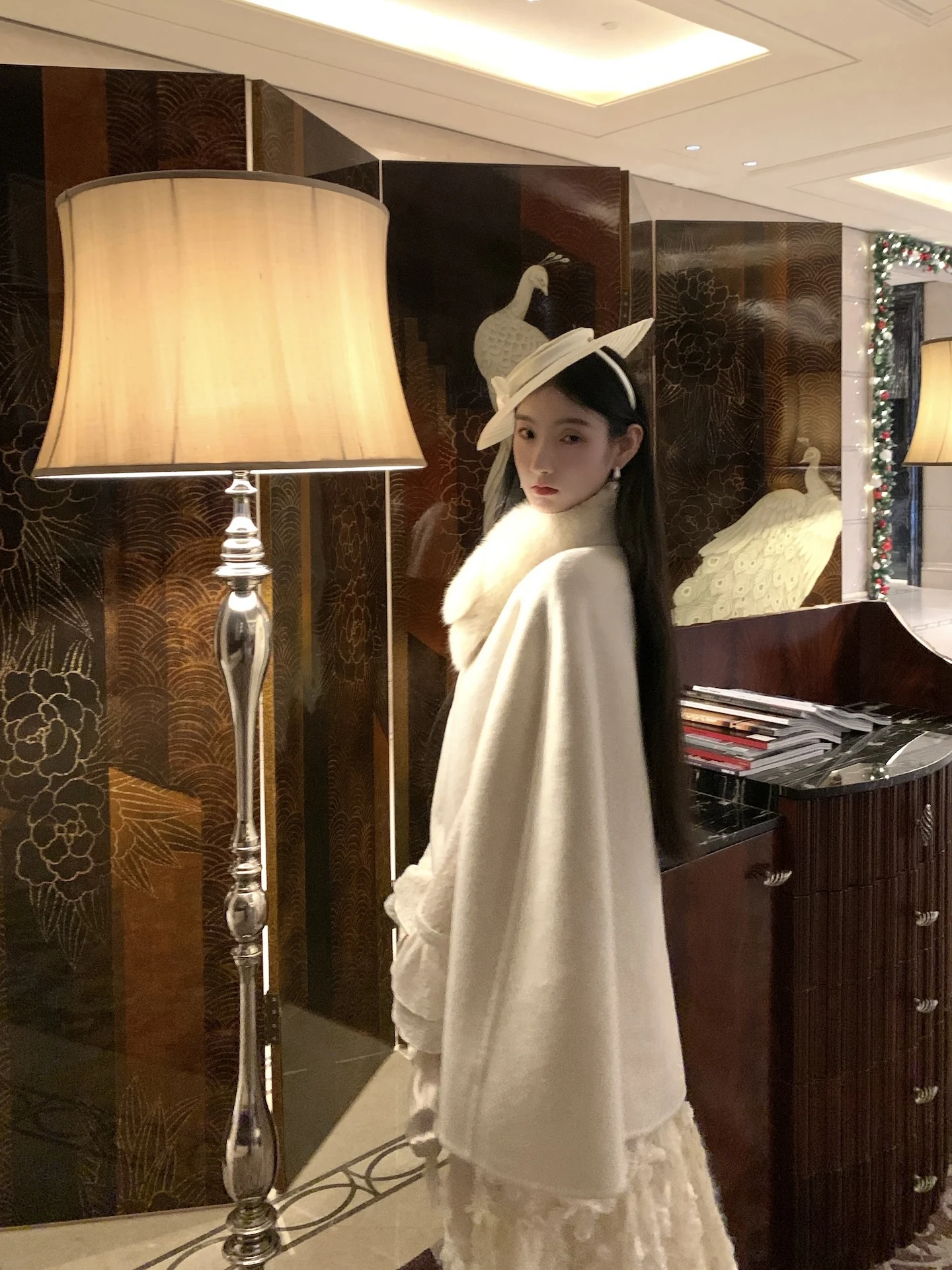 

Ele Double-Faced Woolen Fur Collar Coat by Walkink Youth-friendly Thi Autumn Outerwear for Women Online Exclusive