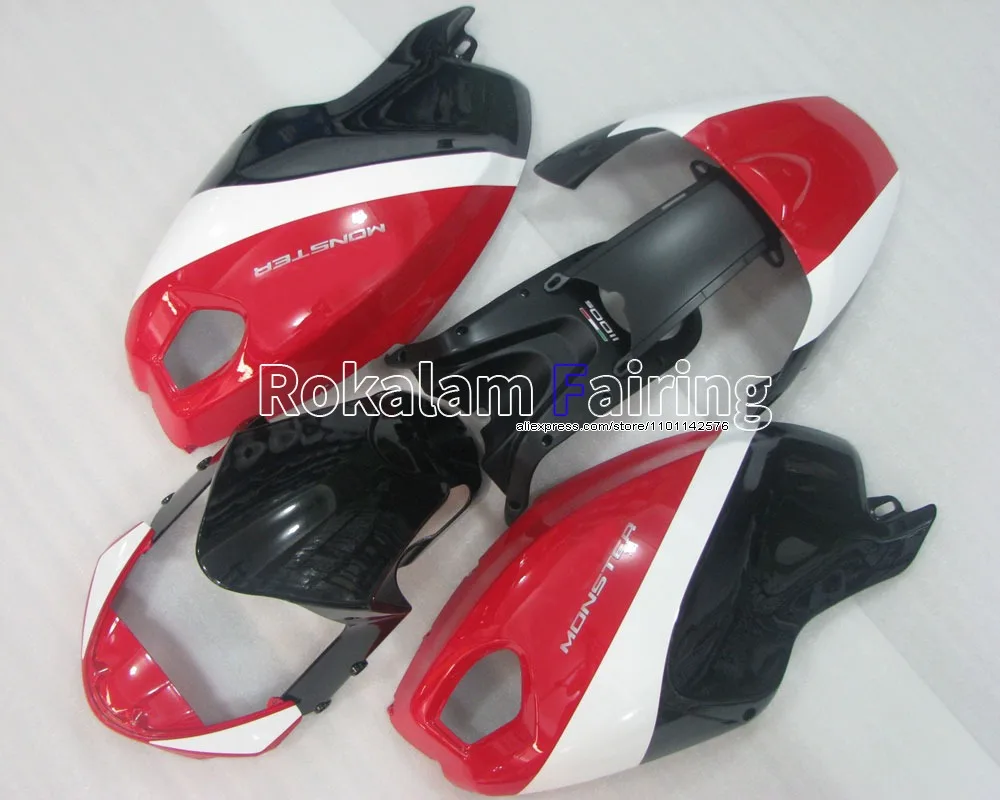 Aftermarket Kit For Ducati 696 796 795 2009 2010 2011 2012 2013 M1000 M1100 Sport Fairing of Moto (Injection molding)