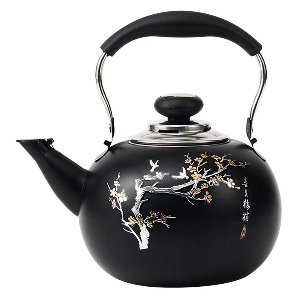 Portable Stainless Steel Kettle Water 5L Stovetop Built-in Filter Tea Brewing Boiling Induction Cooktop Outdoor