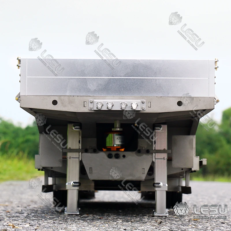 1/14 Model LESU electric bracket foot semi-trailer trailer lift metal leg horse leg RC modelLS-A0006