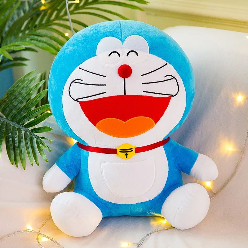 35cm Cartoon Doraemons Anime Peripheral Cute Plush Doll Toy Cute Pillow Birthday Gift Toy
