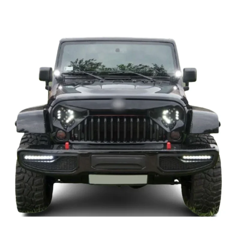 High Quality Steel Material Front Bumper Protector Guard Bumper For Jeep Wrangler JK