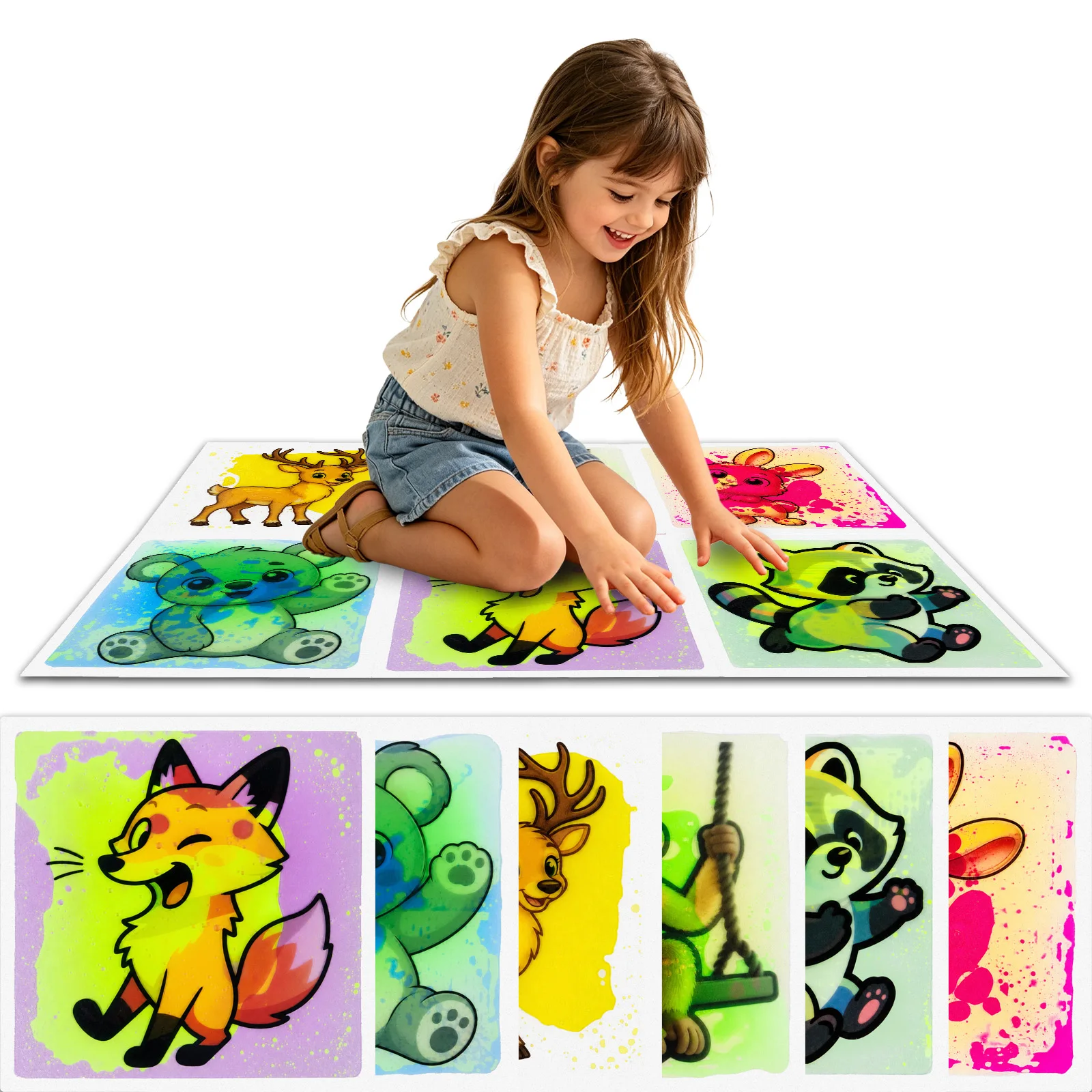 kids-liquid-sensory-floor-mat-ocean-animal-design-interactive-water-tiles-montessori-learning-toy-indoor-activity-mat-6pcs