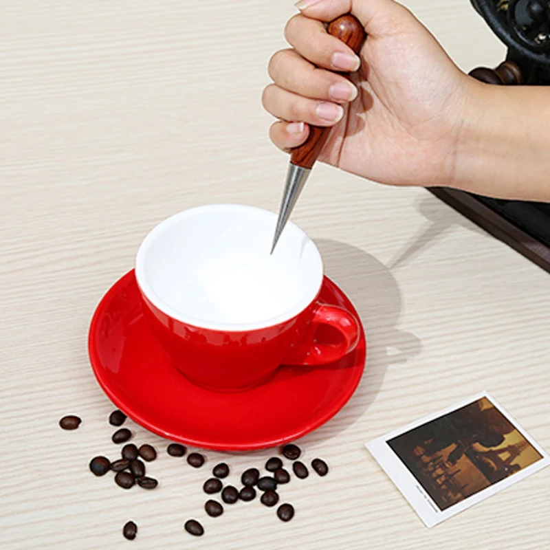 Coffee Latte Pen Coffee Pull Flower Needle Professional Barista Cappuccino Espresso Decorating Art Pen-Regular Store