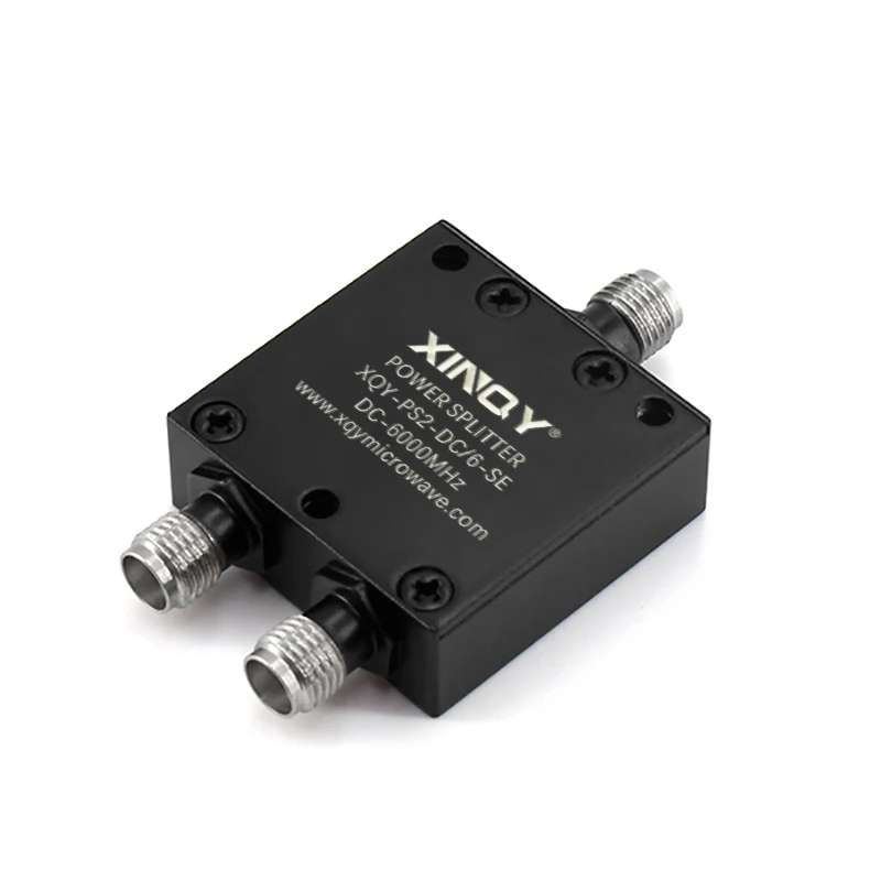 

XQY 2 Way RF Power Divider DC to 6GHz 2000 to 8000MHz SMA Female Splitter Combiner for RF Signal and WiFi Communication Systems