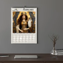 2025 Goddess Lunars Calendar Stylish Calendars Desktop Planner For Home Decor Target List Schedule Organizer Office Supplies