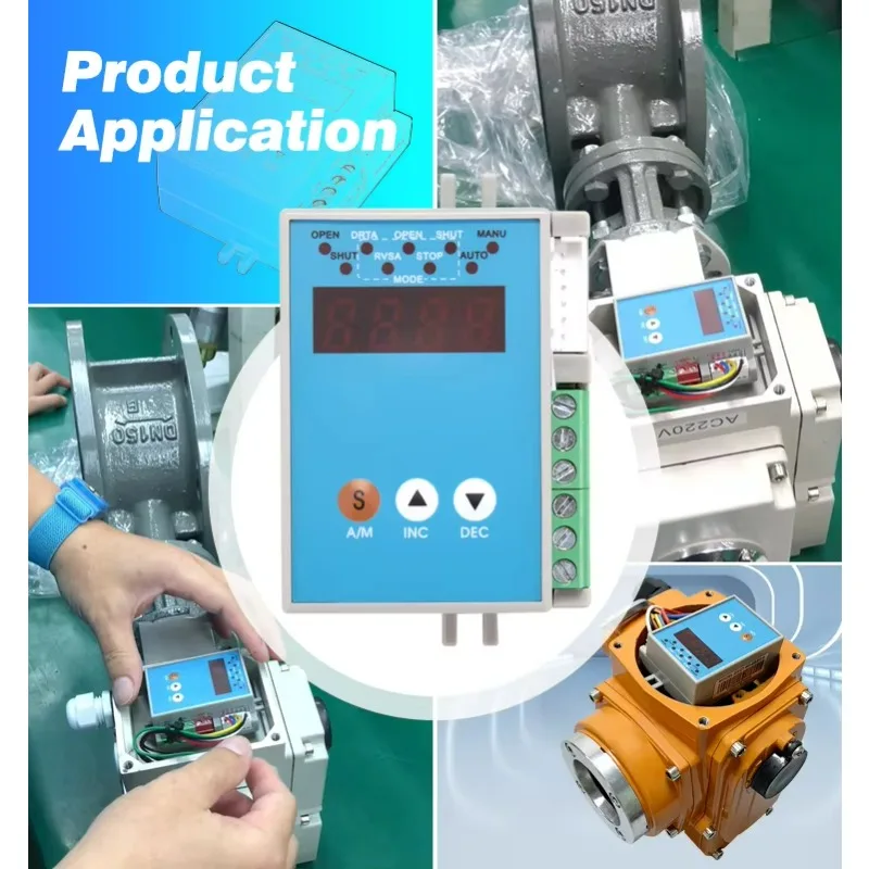 New ZXQ2004 Smart Electric Valve Controller Rotary Valve Positioner Water 1 PieceCustomizable General Control view 6