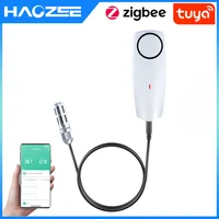 Haozee Tuya Smart Zigbee higrómetro termómetro con temperatura externa carga USB o batería recargable
