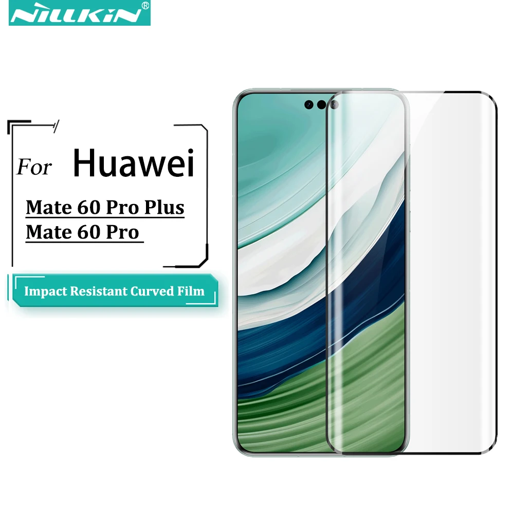 Nillkin 2pcs for Huawei Mate 60 Pro Plus Film Impact ResistantCurved Film Screen Protector Non tempered film