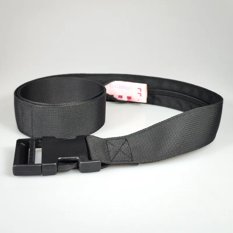 Ceinture de taille discrète pour hommes et femmes, sangle de taille de poche secrète, dégagement rapide, ceinture anti-vol, sécurité de voyage, nouveau