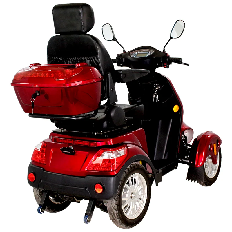 Powerful 60V 500w Long Range Mobility Scooter 4 Wheel Electric Scooter for Elderly
