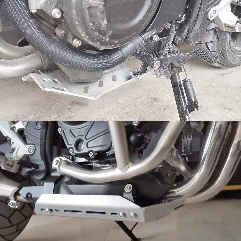 For Honda CB500X CB400X 19-20 Chassis Protection Cover Hollow-out Ventilation Heat Dissipation Modified Engine Skid Plate Guard