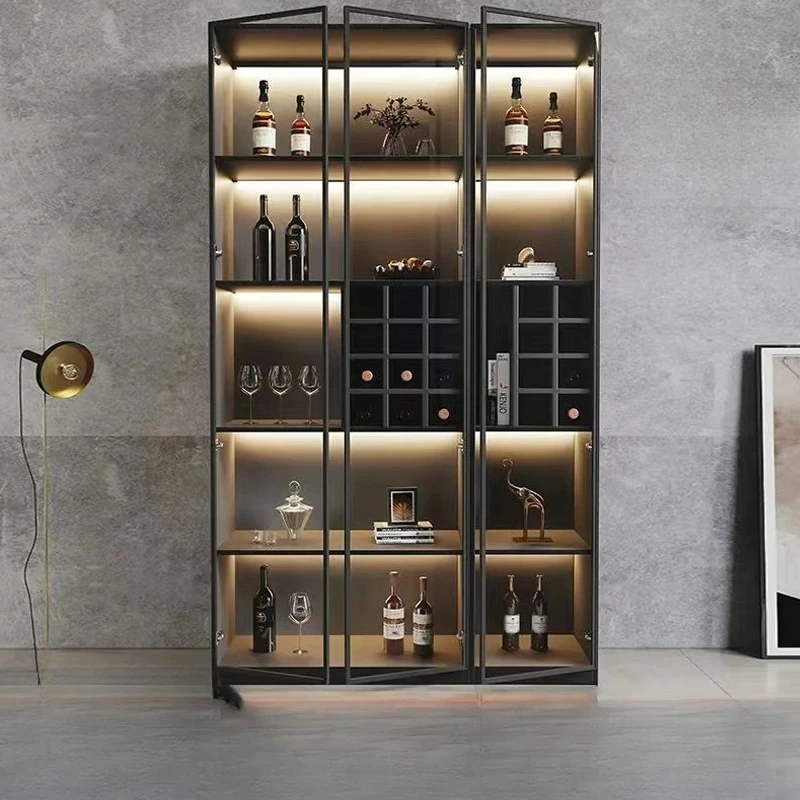 Mueble para vino, mueble para Bar al aire libre, diseño de decoración de madera para el hogar, bodega de vino de madera, Bar móvil por Casa, aparadores con ruedas de vidrio