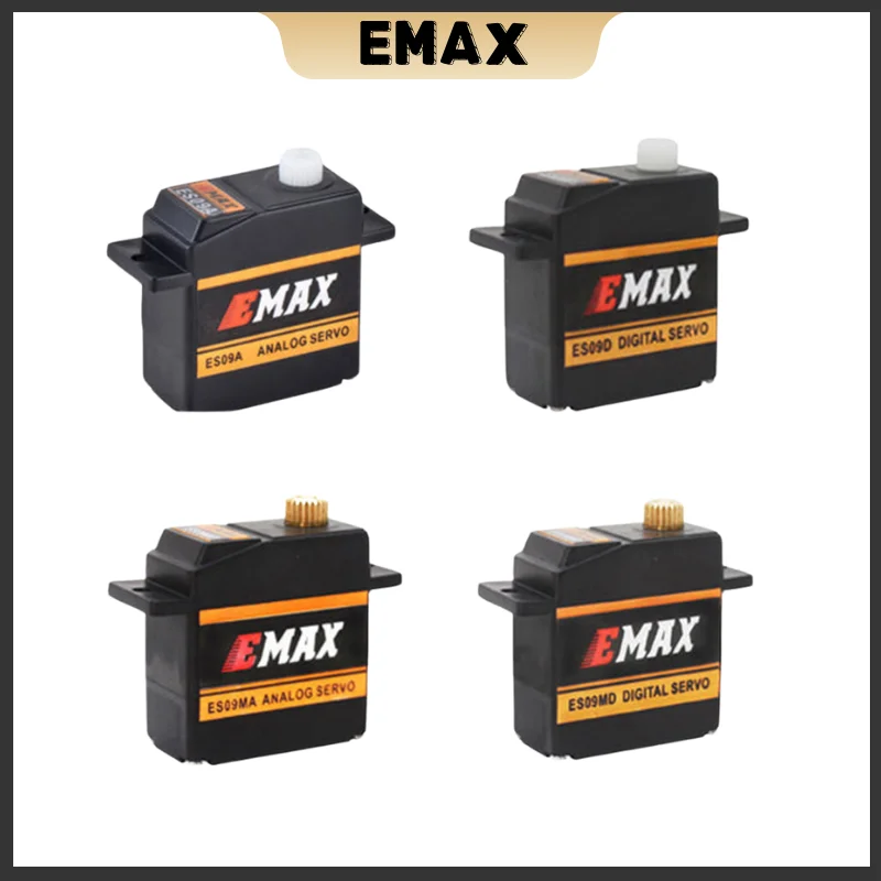 4pcs/lot EMAX ES09A ES09D ES09MA ES09MD Servo Dual-Bearing Specific Swash For Trex 450 RC Helicopters