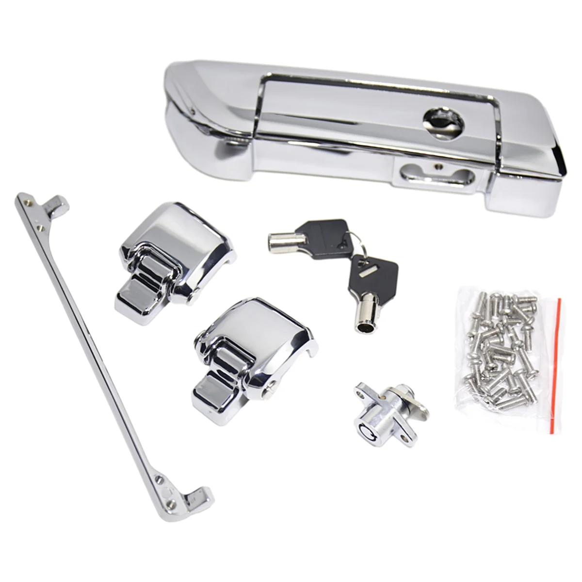 Deck Lid Latch Hardware Kit for Harley Touring Street Glide Road King Road Glide 2014-2022