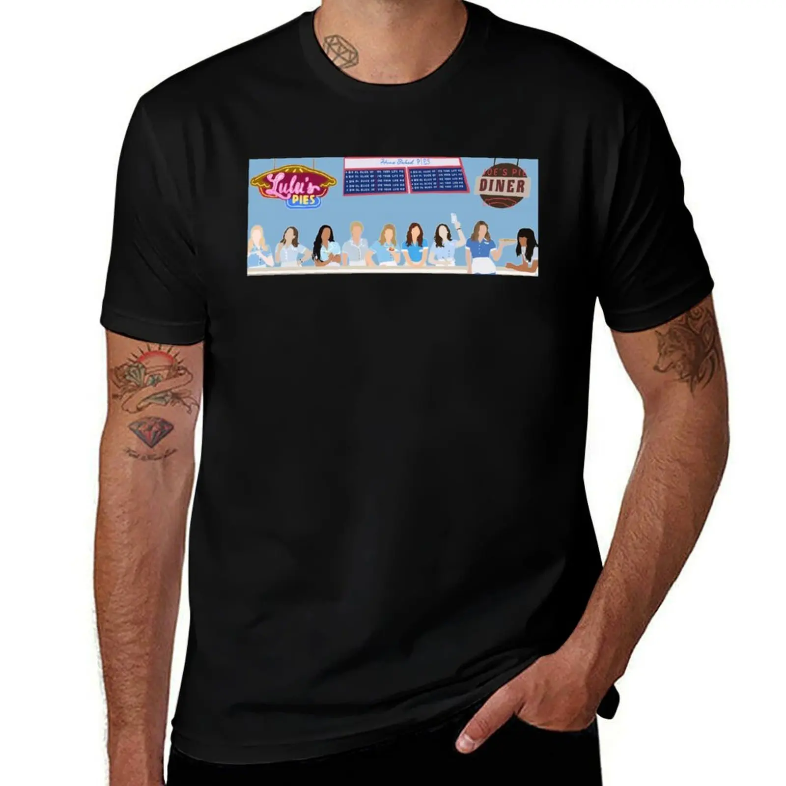 Waitress: All the Broadway Jenna's T-Shirt Construction Work Tee Shirt