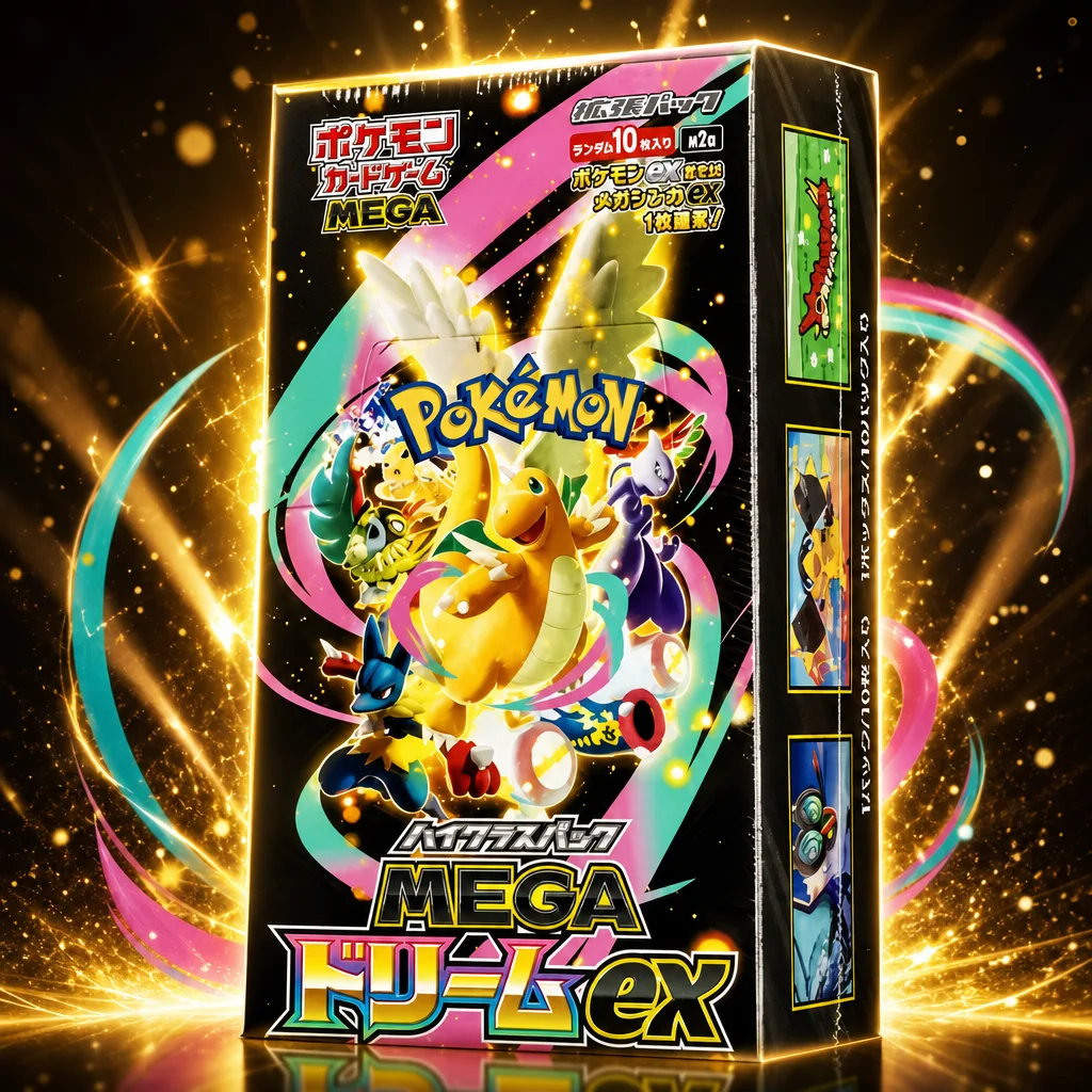 new-pkm-tcg-m2a-mega-dream-ex-japanese-high-class-pack-booster-box-premium-collectible-trading-cards-hobby-game-gift