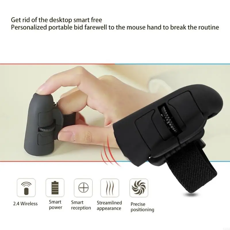 G5AA 2.4G مريح للماوس اللاسلكي اللاسلكي 1200DPI الفئران اليسر