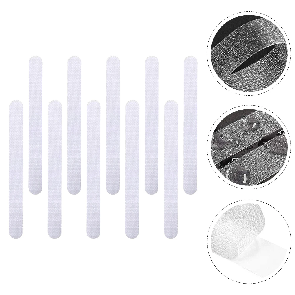 

24 Pcs Glue Tape Anti-slip Strip Non-slip Strips Bathroom Self-adhesive Applique Flooring Stickers S Bathtub