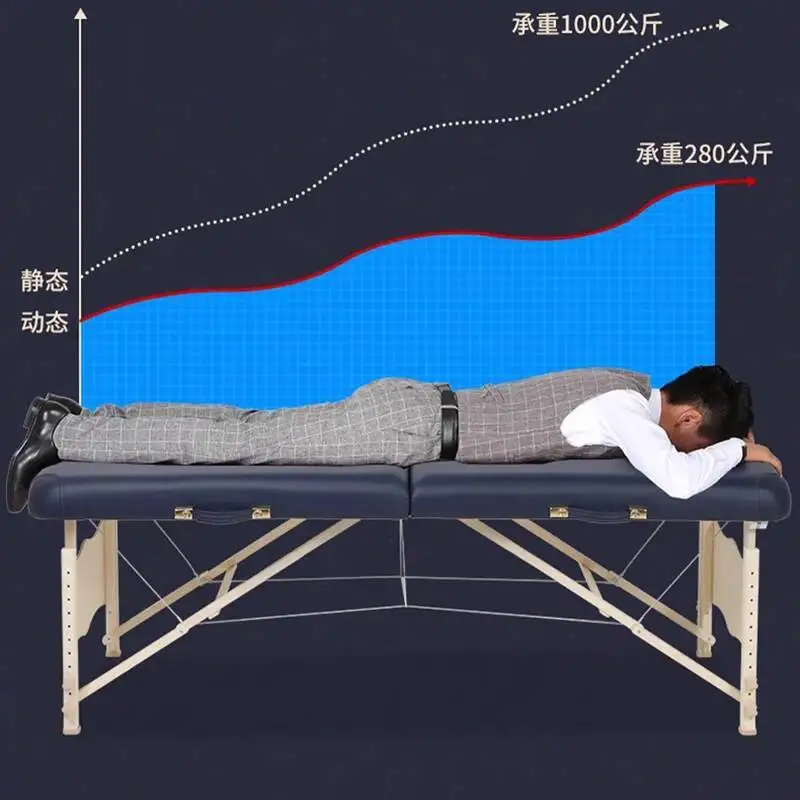 

Speciality Physiotherapy Knead Massage Bed Ear Cleaning Beauty Massage Table Folding Lettino Estetista Salon Furniture KMMT
