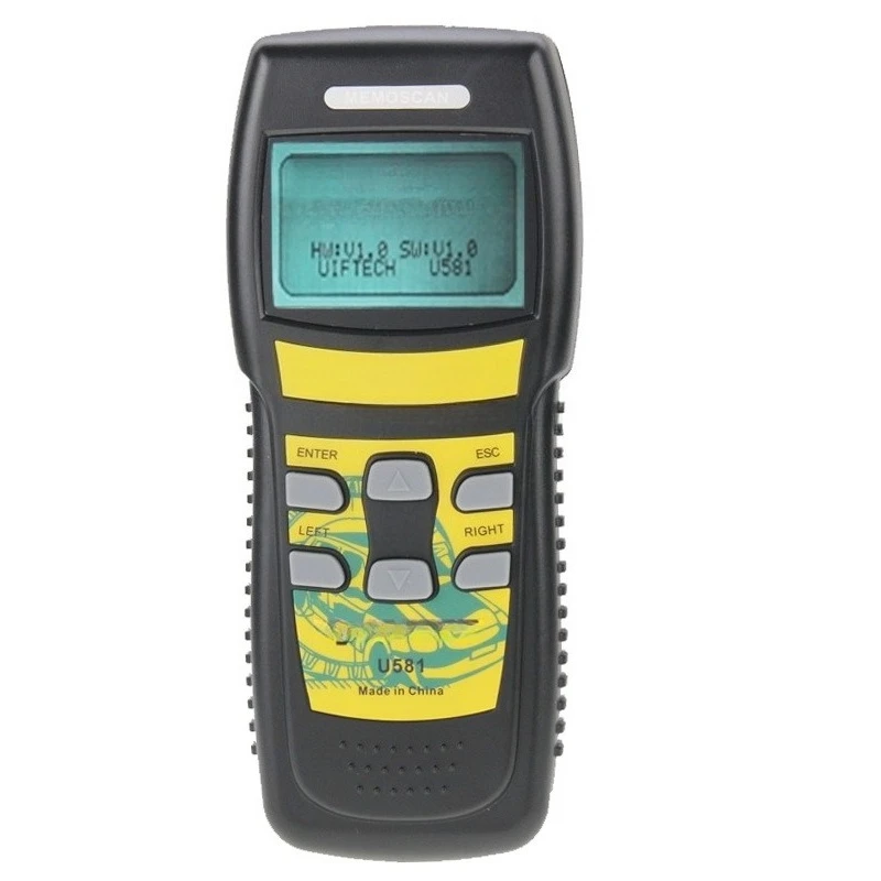 U581 code reading card