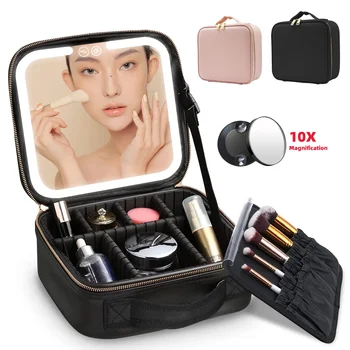 Travel Makeup Organizer with Light 1