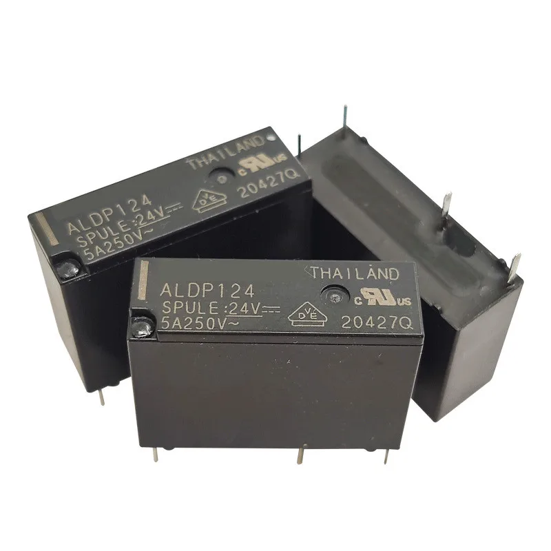 Nuovi relè ALDP105 ALDP112 ALDP124 DC5V 12V 24V 4Pin 5A 250V