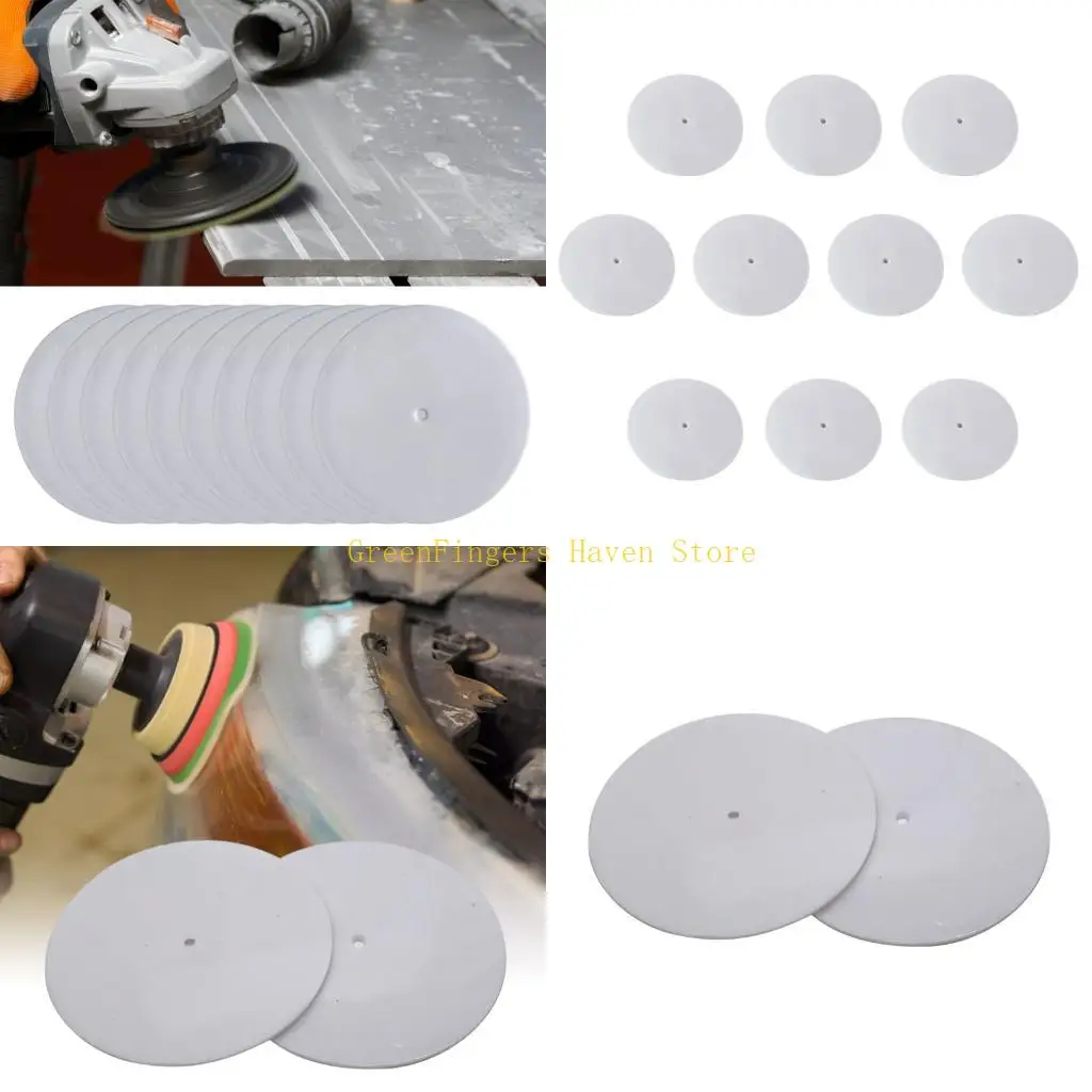 

F68D 10Pcs 150mm Grinding Disc Coated Flat Lap Wheel Polishing Jewelry Grinding Polishing Disc Easy Handling