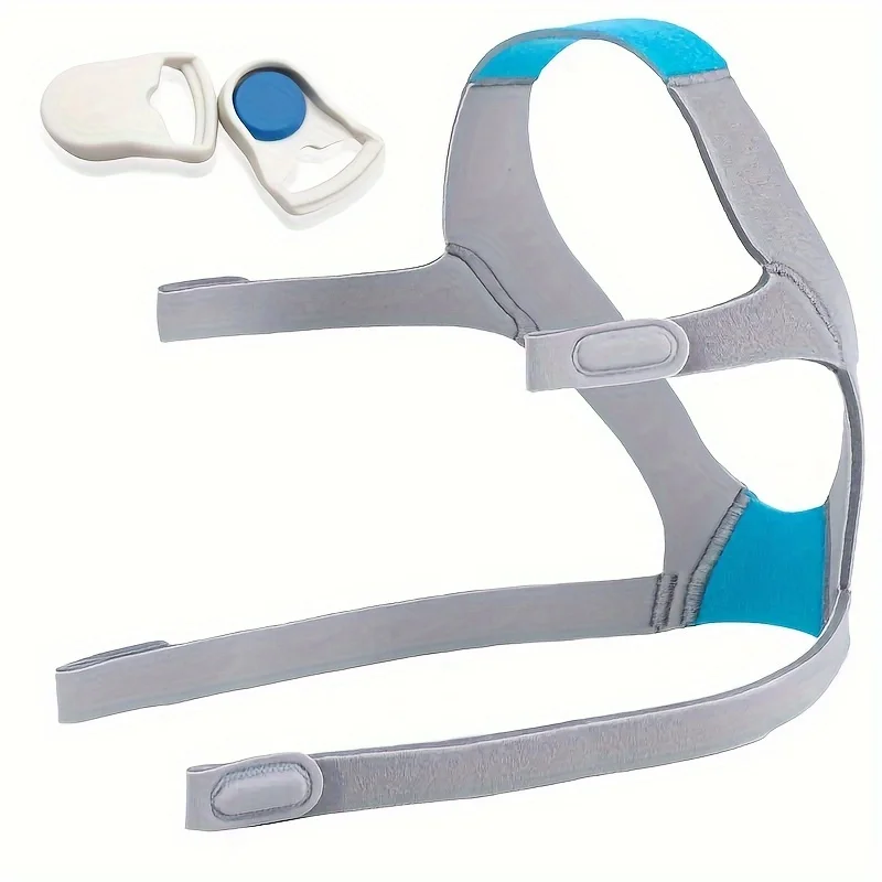 1pc CPAP Headgear for Airfit F20/ AirTouch F20 with 2pcs Magnetic Clips, Replacement Headgear Straps Compatible