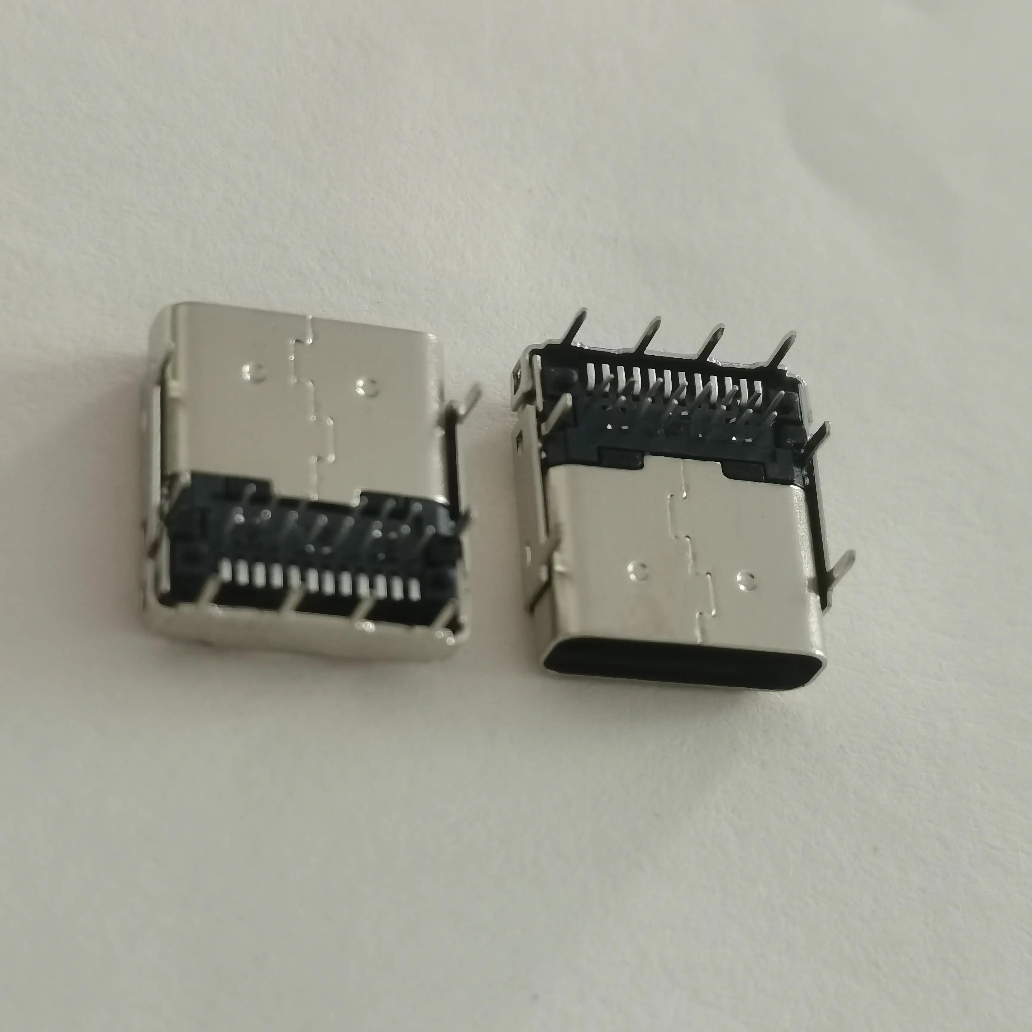 2-10PCS 24P 3 Reihen Pin Weibliche USB Für LOTES USB 3,1 Typ C Schwanz Steckdose AUSB0144-P004A 8-pin Horizontale Integrierte Schnittstelle