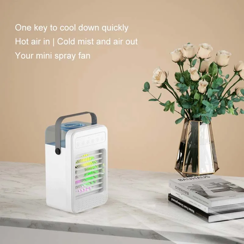 New Arrival Portable Air Conditioner Cooling Fan Evaporative Mini Air Conditioner 3 Speed Air Conditioner