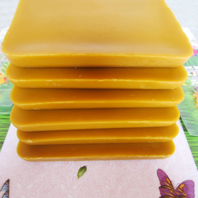 1kg Pure Beeswax Natural Organic Yellow Bees Wax For Cosmetics Making Candles