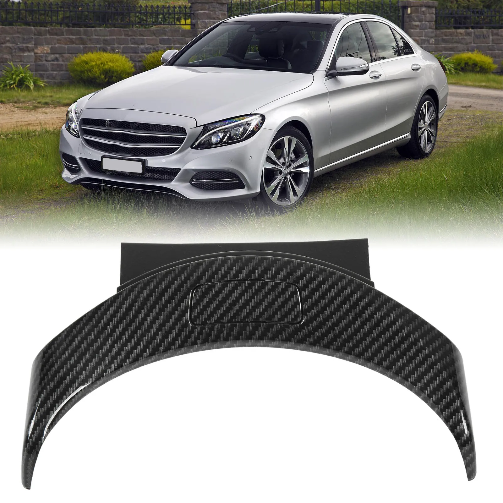 Armrest storage box release button for Mercedes-Ben z C-Class and GLC-Class: Made of ABS material, perfect fit, easy to install.