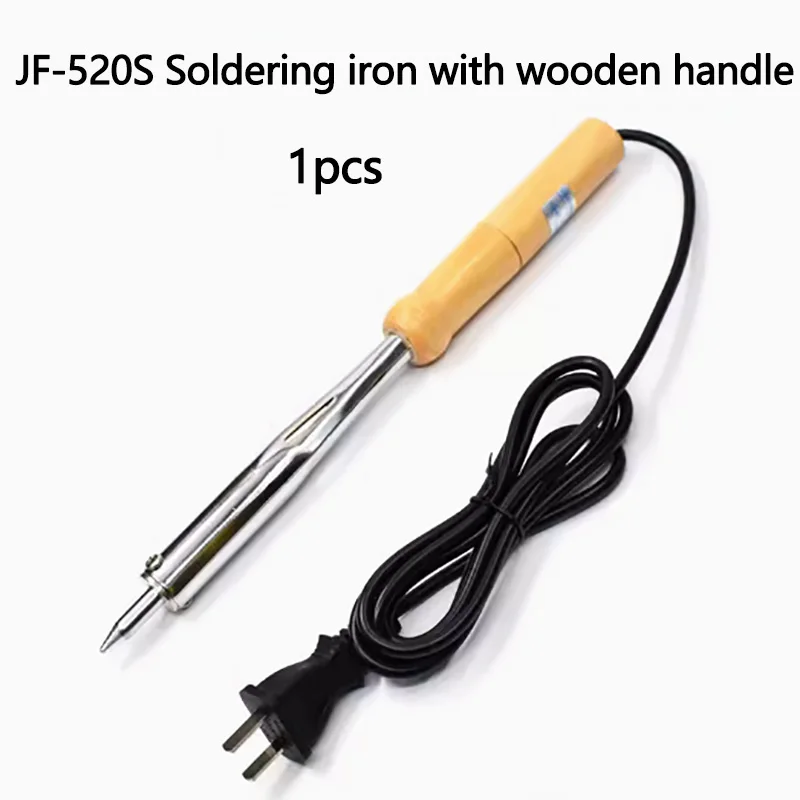 Soldering iron JF-520S wood handle high temperature soldering power 40W 60W 80w 100w soldering iron