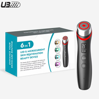 UBilli Ager Booster Pro Lifting Face Neck therapy Wand LED Vibration Massager Beauty Device