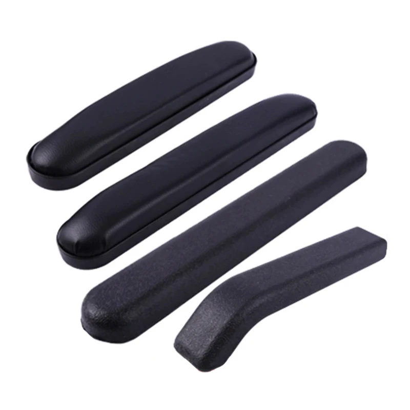 Wheelchair Armrest Pad 1Pc Sponge Leather Soft Replacement Without Screws for Manual Electric Wheel Chair Support