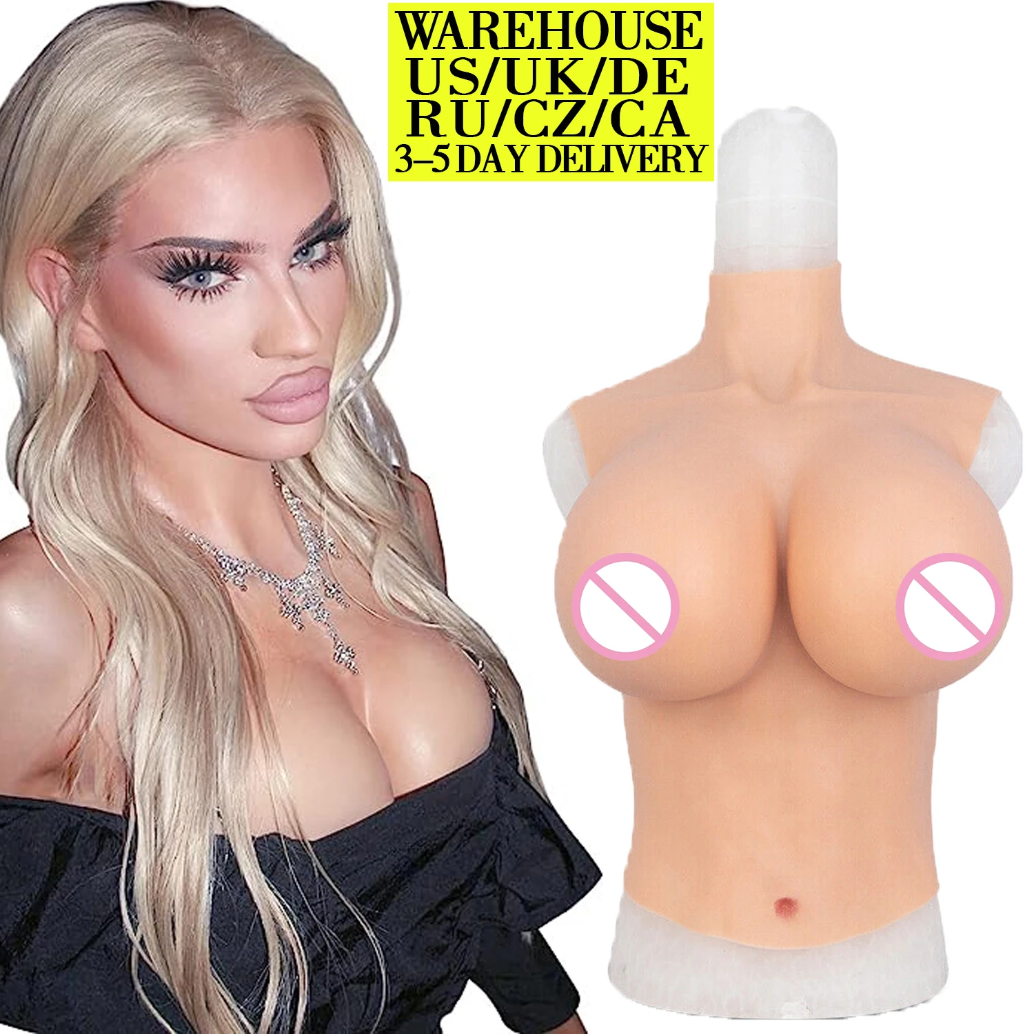 

Silicone Breast Forms Fake Boobs Realistic Silicone Boobs Fake Breast Tits For Transgender Shemale Drag Queen Crossdressing