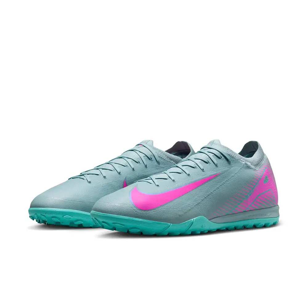 

Мужские футбольные бутсы Nike Mercurial Vapor 16 Pro TF Soft Comfort Нескользящие прочные футбольные бутсы серо-розовые FQ8687-301