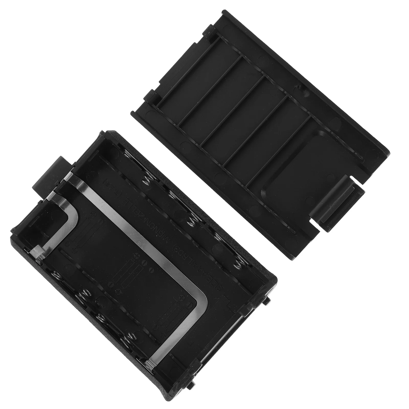 

Case Holder for Electronic Devices with Cover Casing Portable Two Wires Black Cap